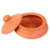 Traditional Clay Curry Pot with lid | Paarambarya Man Chatti - 1 Litre