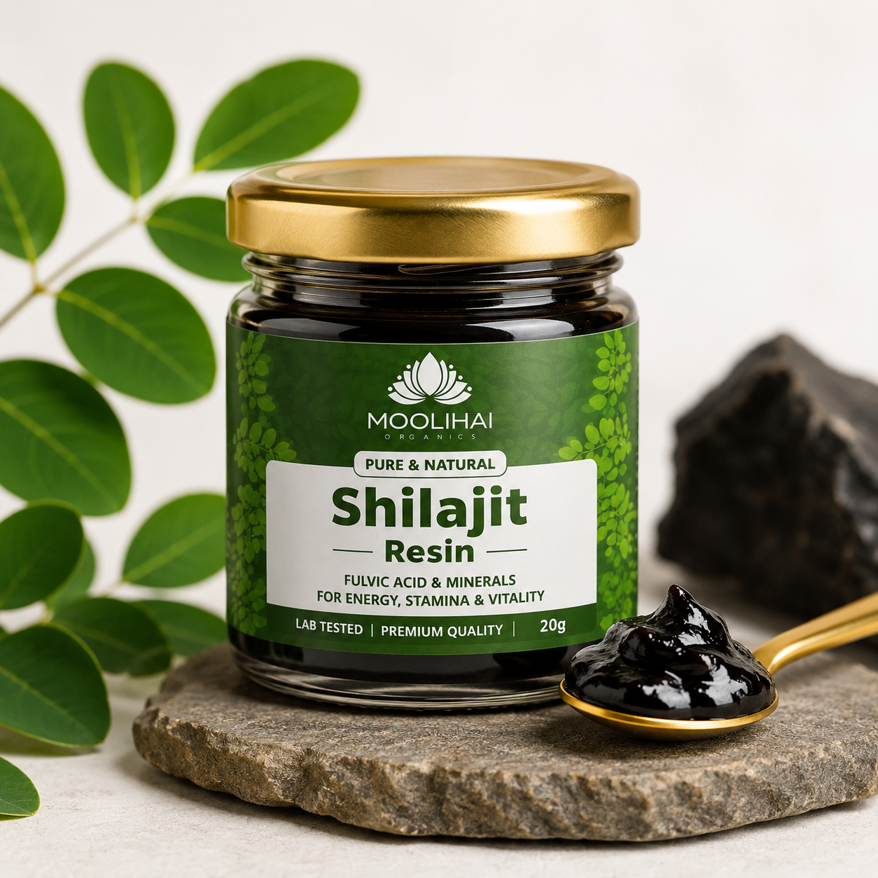 Pure Himalayan Shilajit Resin (Black)