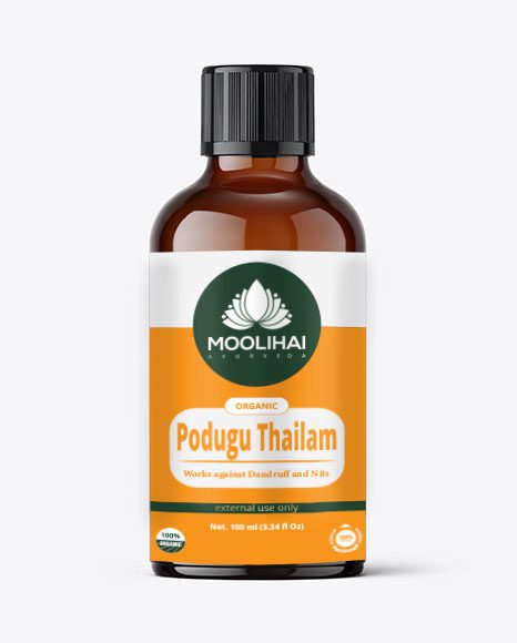 Buy Podugu Thylam | Reduces Dandruff & Hairfall | Promotes New Growth |  Long, Shining & Strong Hair -100ml( fl oz) Online at 