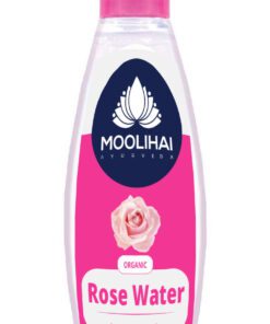 Ayurvedic Pure Rose Water | 100 % Herbal Ingredients - 200 ml (6.7 fl oz)