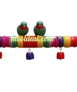 Wooden Baby Thottil Kattai | Colorful Cradle wood | Wood Swing Stick