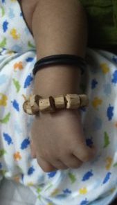 Alternative view of Traditional Vasambu Valayal for Babies | Calamus Bracelet | 100 % Pure & Natural