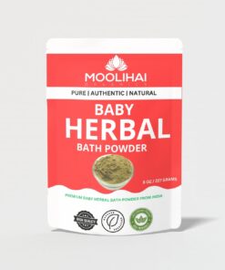 moolihai baby herbal bath powder