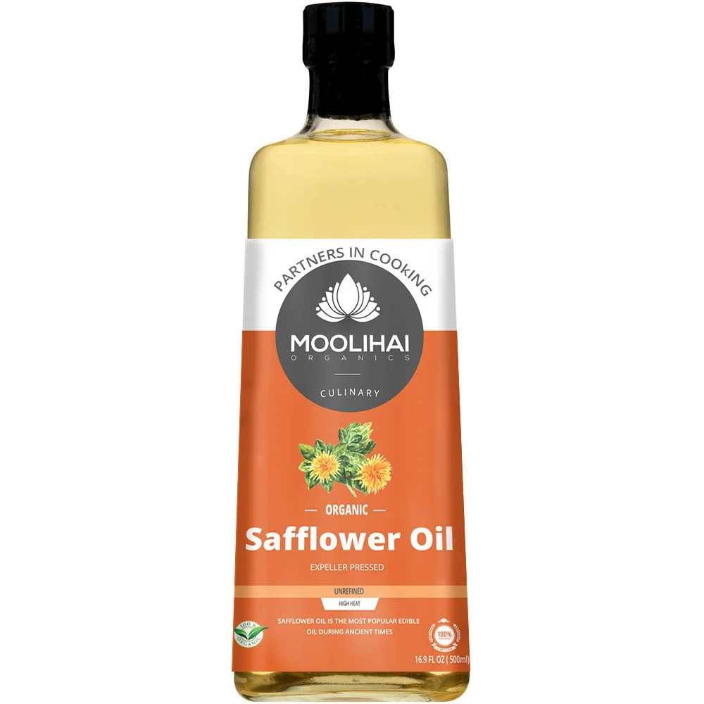 Cold-Pressed Safflower Oil | Kusum ka Tel | Kardai | Kardi | 100% Pure and Natural Oil 500ml (16.9 fl oz)