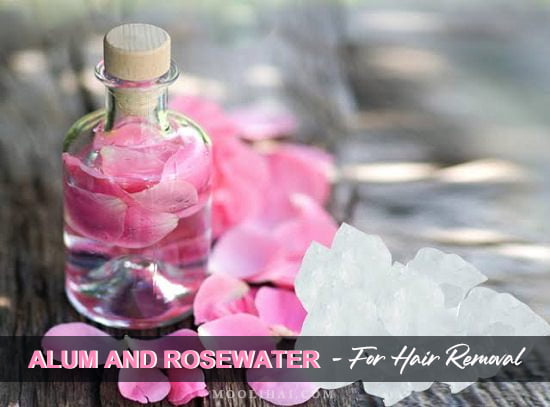 Top Ways to Use Alum & Rose Water for Permanent Hair Removal