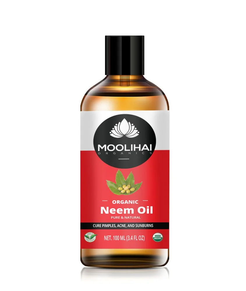 Multipurpose Pure Neem Oil - For Hair & Skin | Remove Best Mosquito & Bugs Repellent Spray On Plants & Garden - 500 ml (17 fl oz)
