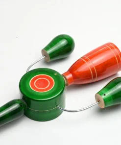 Wooden Toys TIK - TIK Rattle Toy - Multicolor TIK Rattle Toy for Kids - Wooden Kids Whistle TIK Tok Rattle Toys - Non-toxic real wood toy