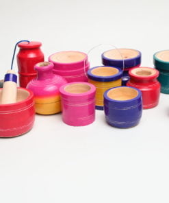 Mara Choppu Saman for Kids - Wooden Rural Kitchen Cooking Play Toy Set - Choppu Jaman - Soppu Saman for boys and girls - Eco-friendly Wooden Kids Kitchen Toy Set