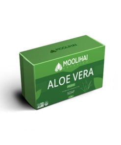 Aloe Vera Soap for Antimicrobial Protection, Nourishing & Moisturizing Skin - 100gm(3.5Oz)