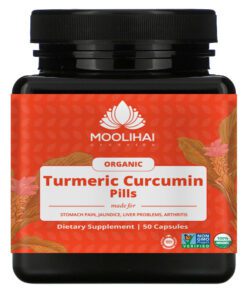Turmeric Curcumin Pills | Rich In Antioxidants, Boosts Immunity- 60 Capsules