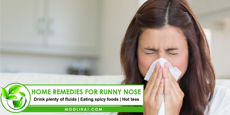 home remedies for runny nose