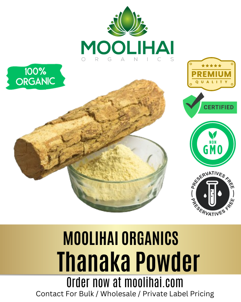 100 Natural and Organic Thanaka Powder for Permanent Hair Removal